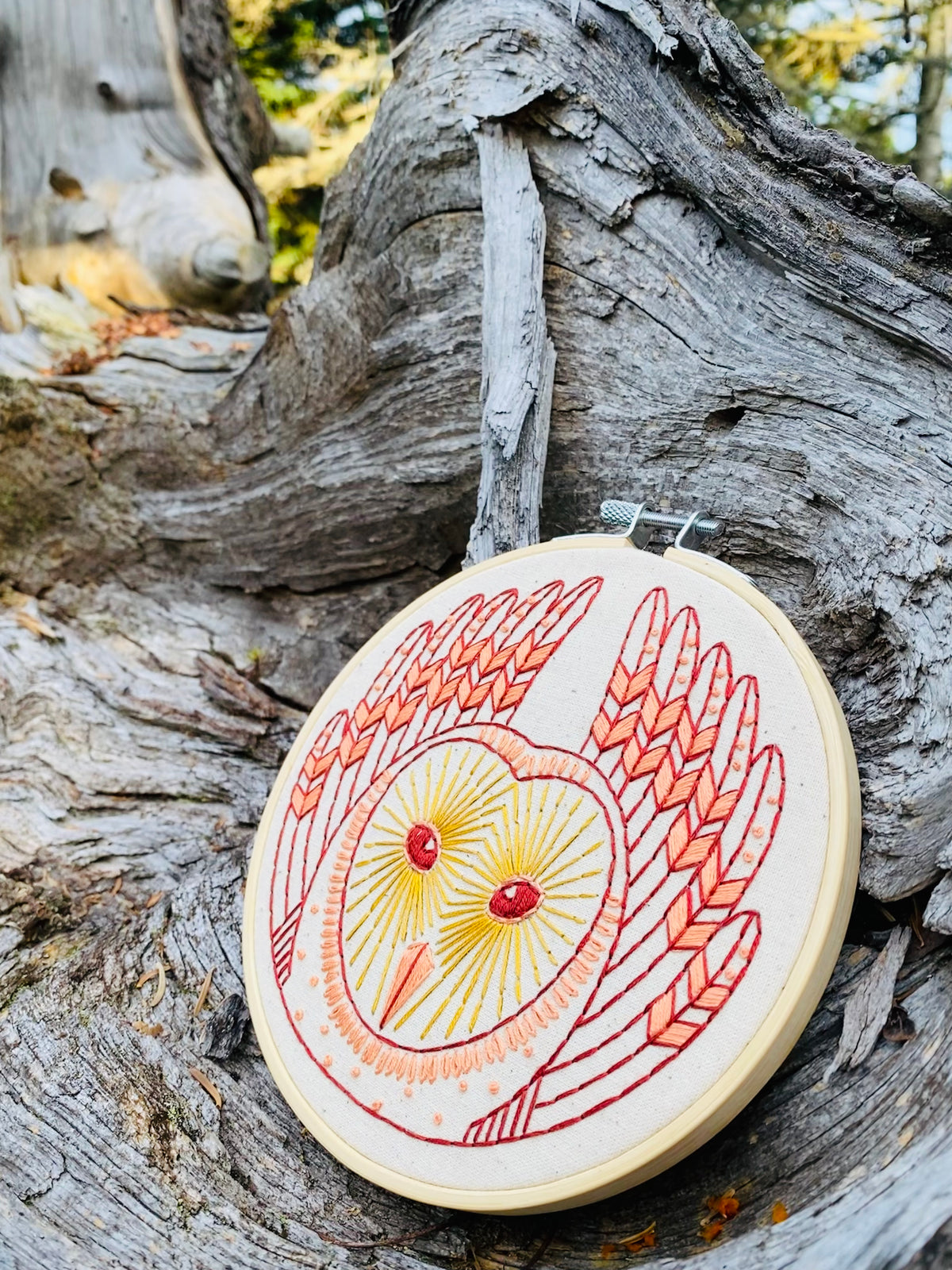 Pre-Printed Fabric: Barn Owl