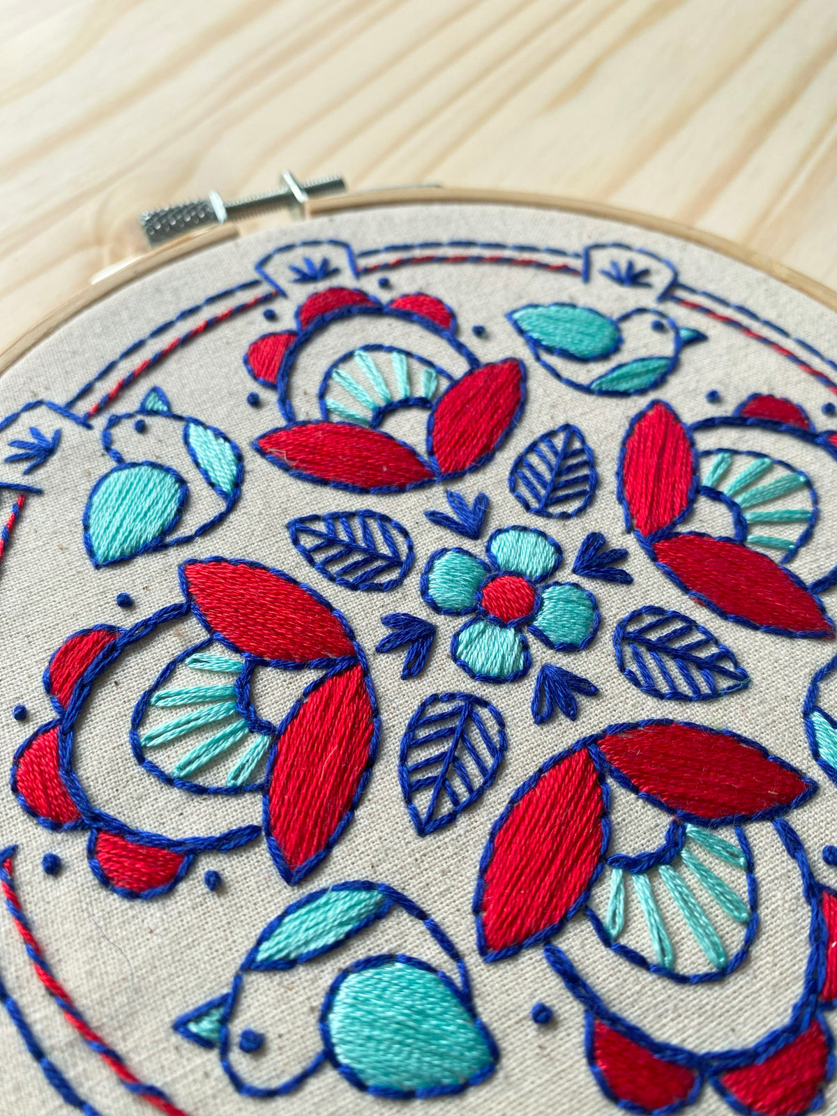 Drum Complete Embroidery Kit