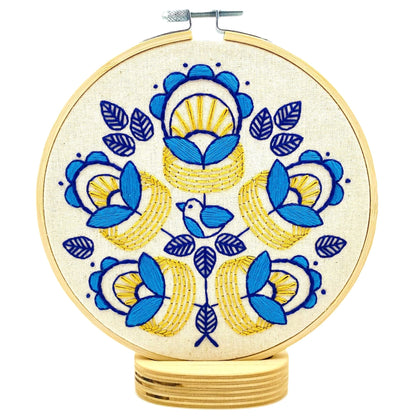 Pre-printed Fabric: Golden Rings