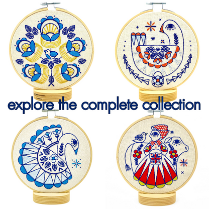 Milkmaid Complete Embroidery Kit
