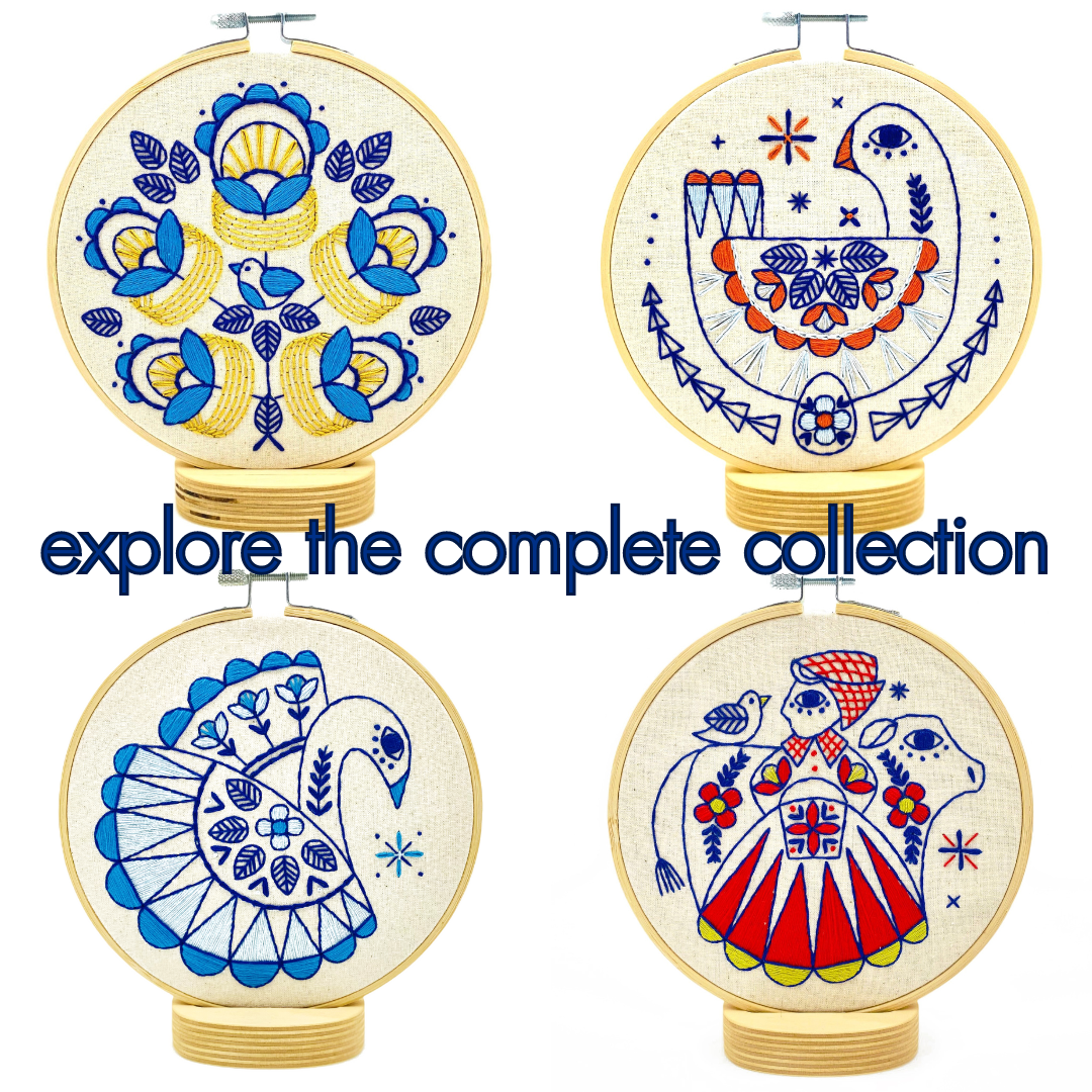 Pre-printed Fabric: Golden Rings