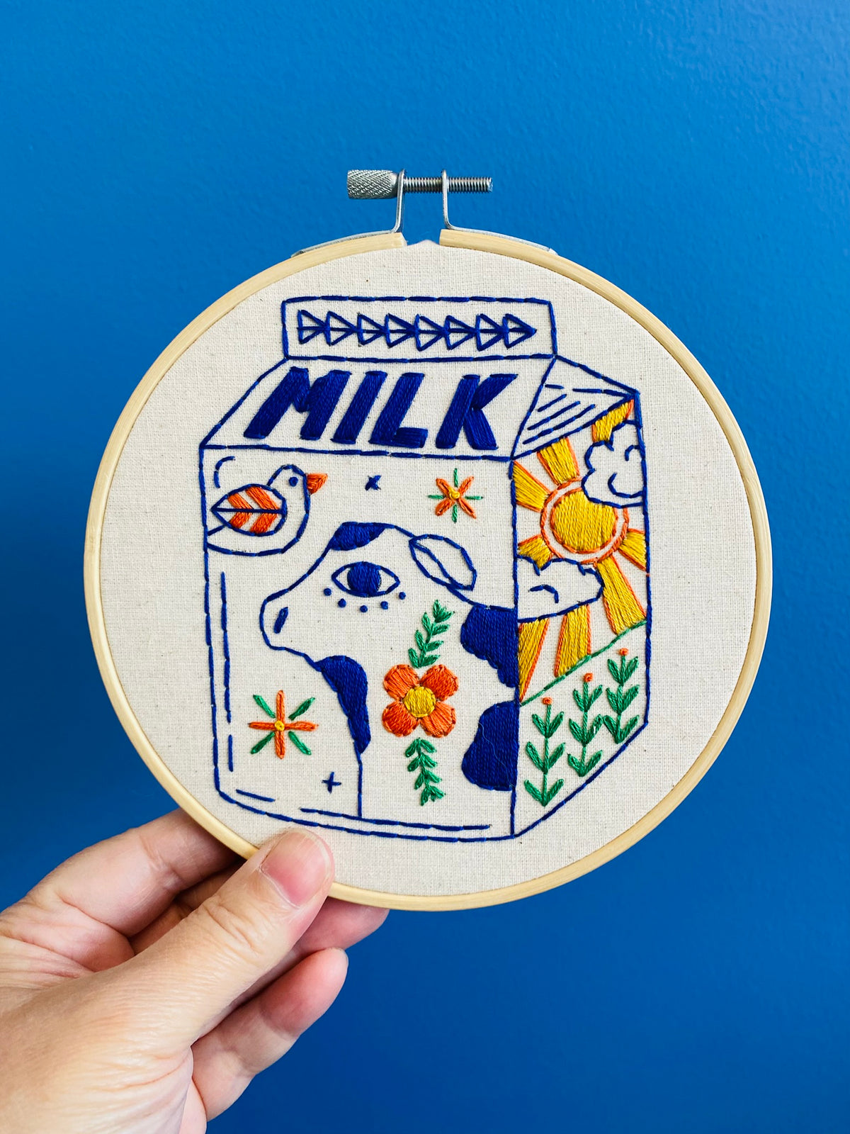 Milk Complete Embroidery Kit