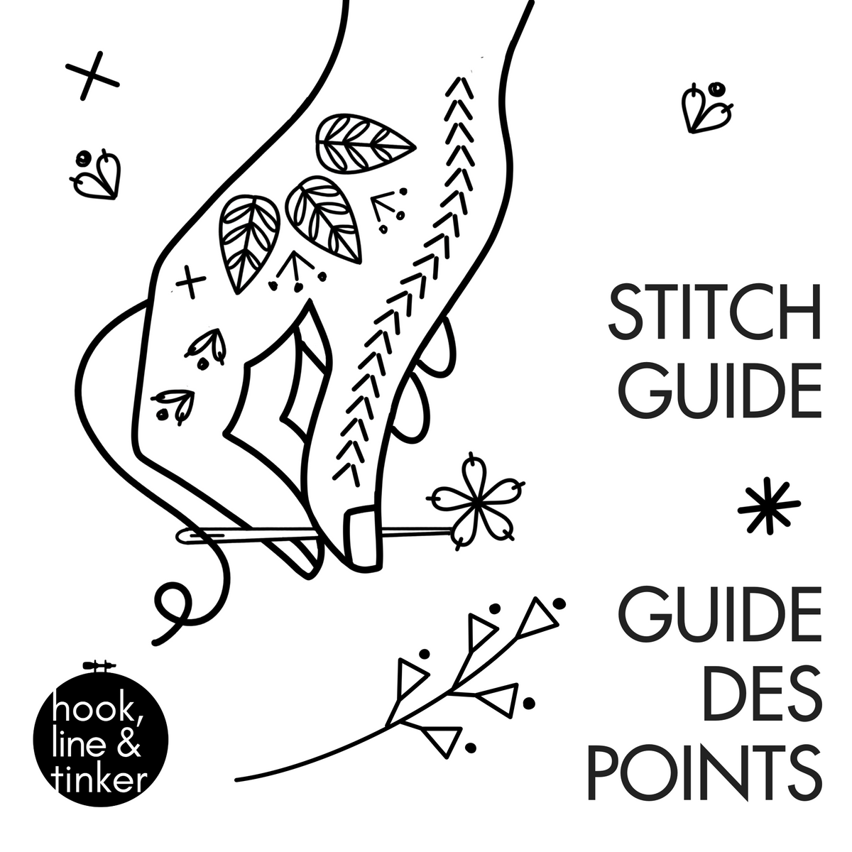 Downloads – Hook, Line & Tinker - modern embroidery kits