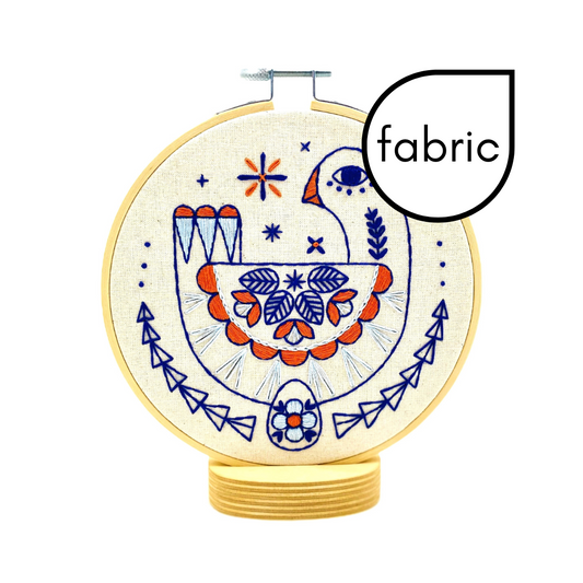 Pre-Printed Fabric: Goose