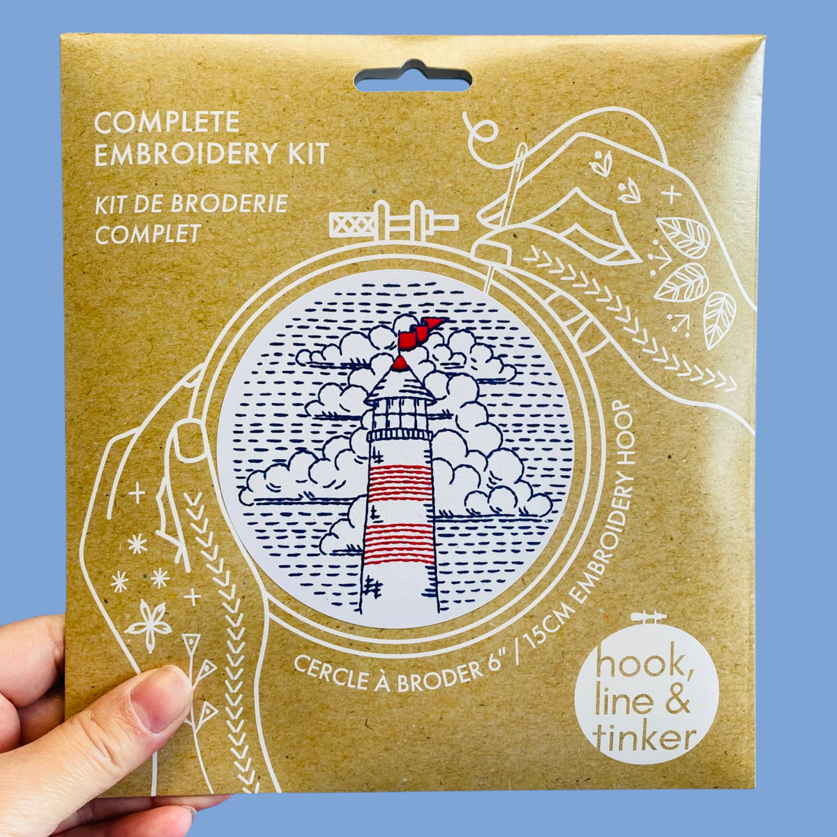 Lighthouse Complete Embroidery Kit