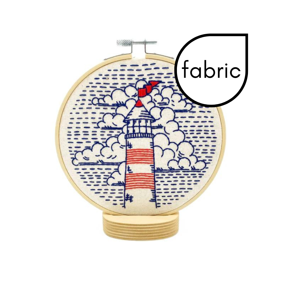 Pre-Printed Fabric: Lighthouse