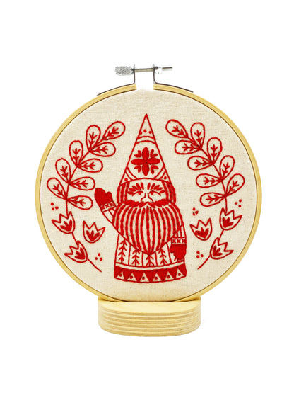 Nordic Gnome "Jul" Complete Embroidery Kit