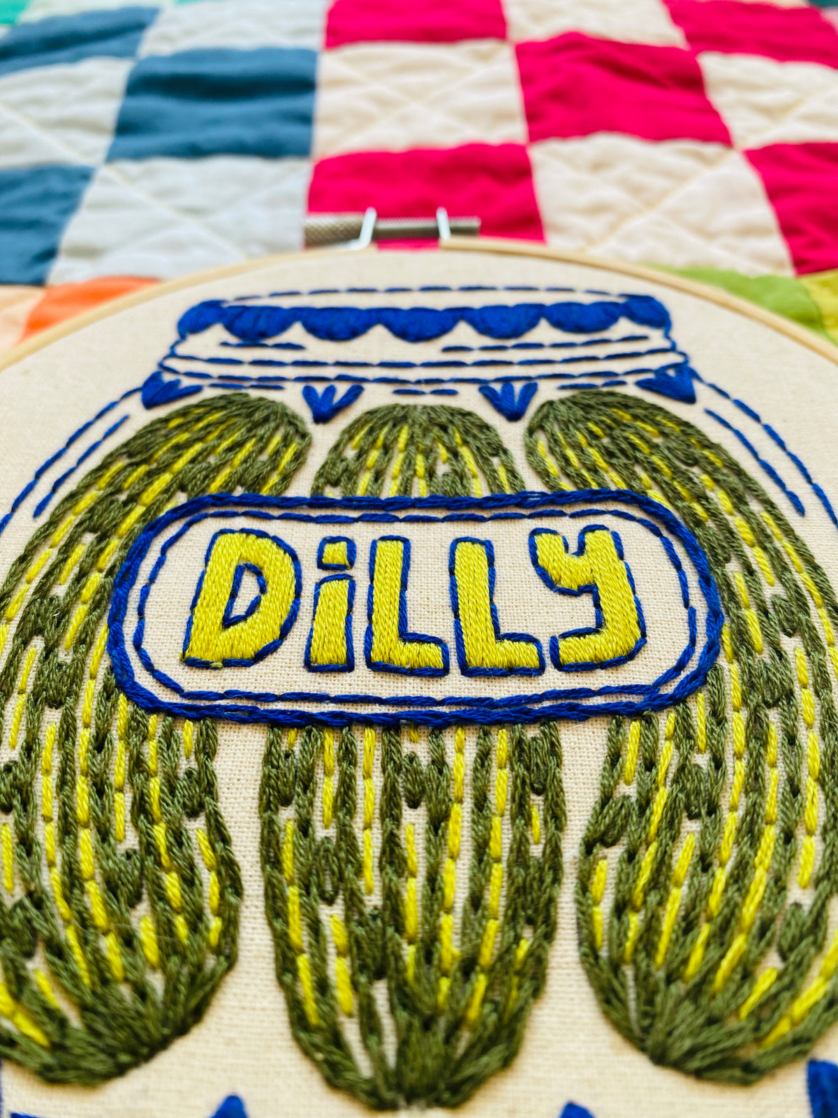 Pickles Complete Embroidery Kit
