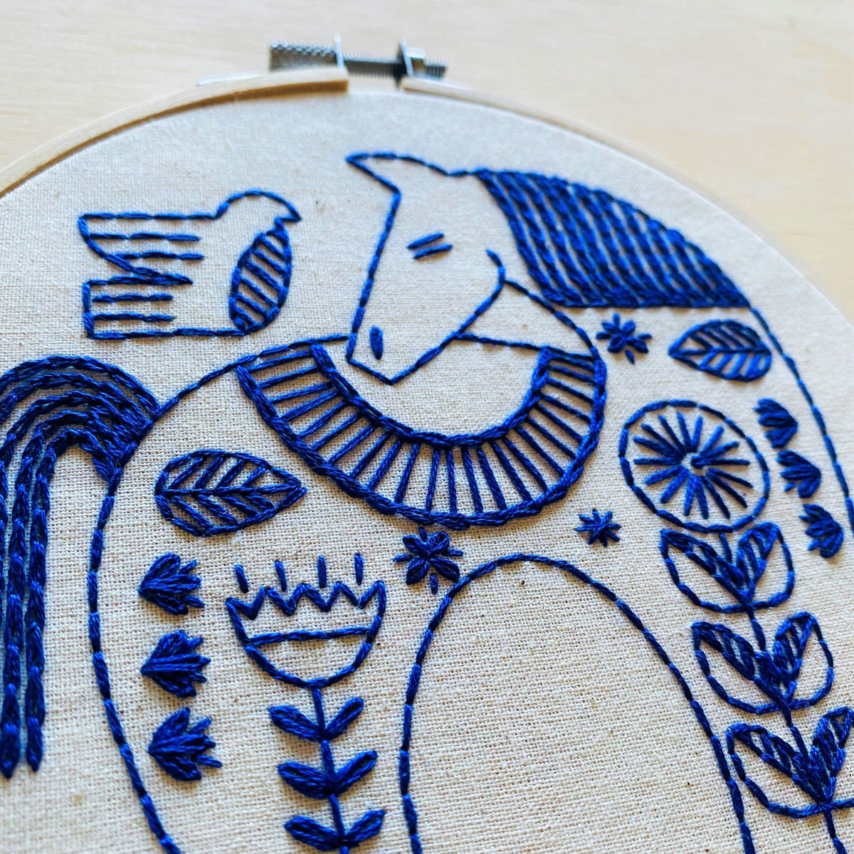 Pre-Printed Fabric: Hygge Horse