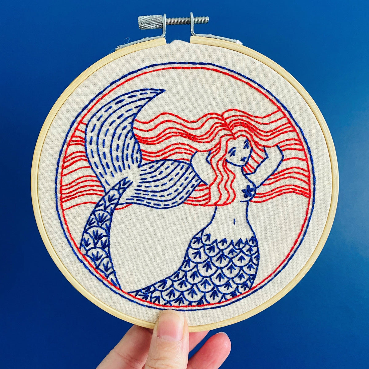 Pre-Printed Fabric: Mermaid Hair Don't Care