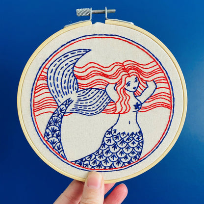 Pre-Printed Fabric: Mermaid Hair Don't Care