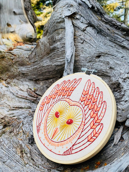 Pre-Printed Fabric: Barn Owl