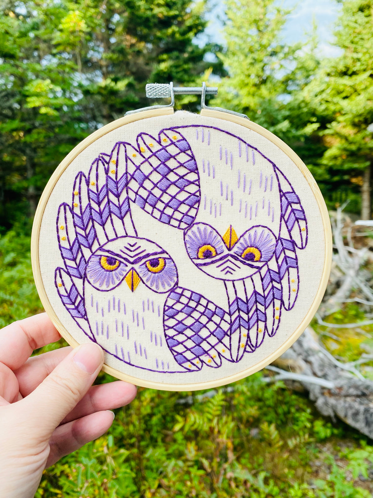 Pre-Printed Fabric: Burrowing Owls