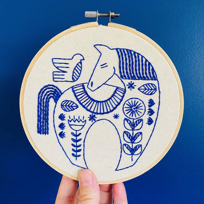 Pre-Printed Fabric: Hygge Horse