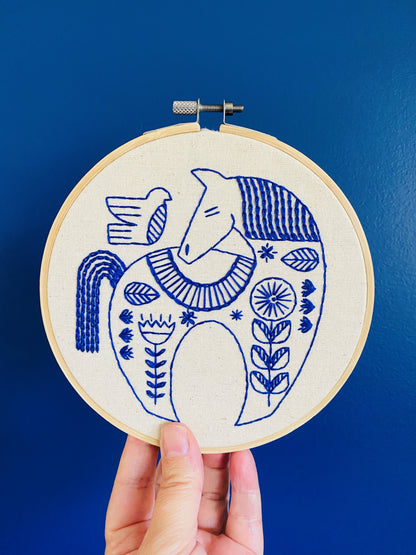 Pre-Printed Fabric: Hygge Horse