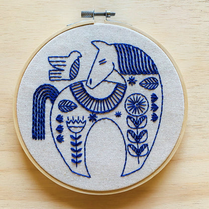Pre-Printed Fabric: Hygge Horse