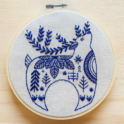 Pre-Printed Fabric: Hygge Reindeer