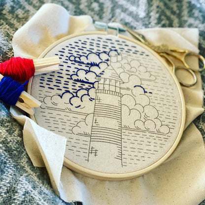 Lighthouse Complete Embroidery Kit