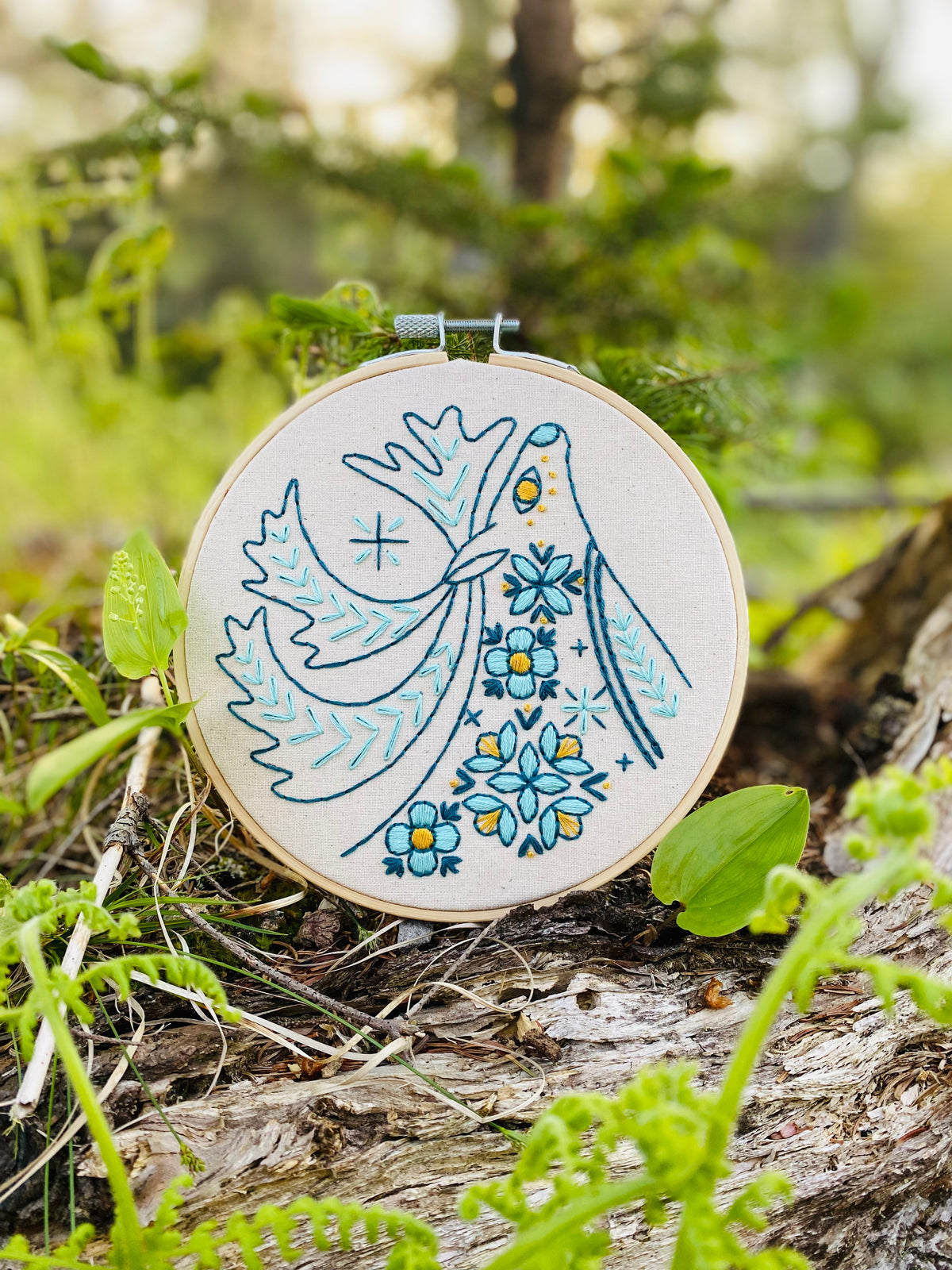 Caribou Complete Embroidery Kit