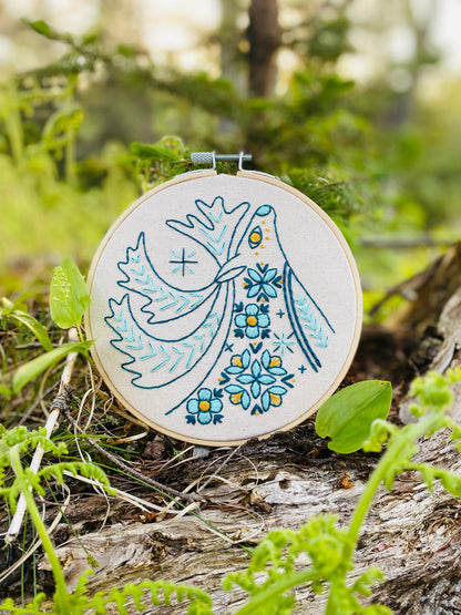 Caribou Complete Embroidery Kit