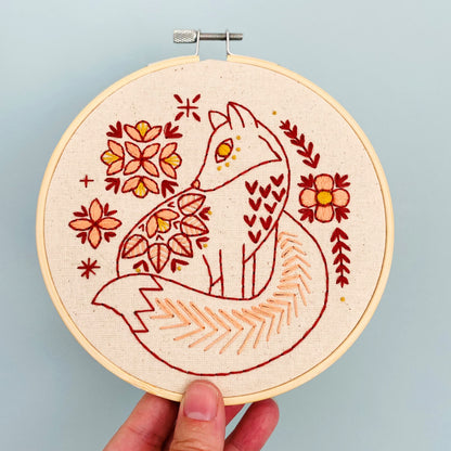 Pre-Printed Fabric: Folk Fox