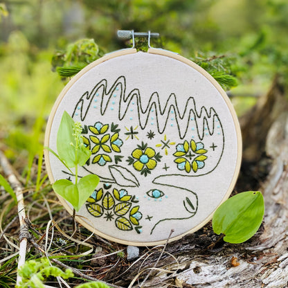Moose Complete Embroidery Kit