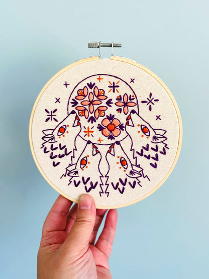 Wolves Complete Embroidery Kit